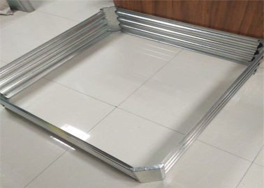 China One Stop Fashion Galvanized Raised Garden Beds Square Shaping 10.15KG Weight supplier