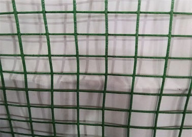 China 1x1 Pvc Coated Wire Mesh Panels , Precise Spot Welding Galvanised Mesh Panels supplier