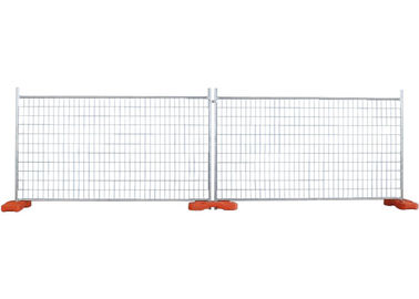 China Weather Resistant Galvanized Temporary Fence Easy Handling 60*150mm Mesh Open Size supplier