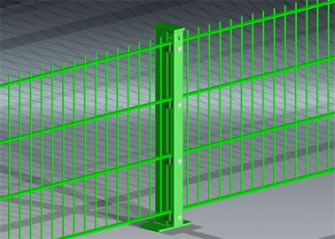 China 656 868 Mesh Fence Panels , Double Welded Wire Panels With Great Strength supplier