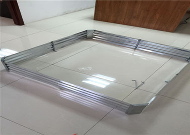 China Sliver Square Metal Raised Garden Beds CE Certificated Assemble With Ease supplier