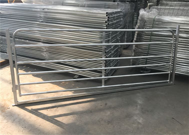 China Hot Dipped Galvanized Heavy Duty Cattle Gates , Metal Livestock Gate supplier