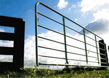 China 10ft / 12 Foot Farm Gate Fence , 25nb Pipe Livestock Metal Agricultural supplier