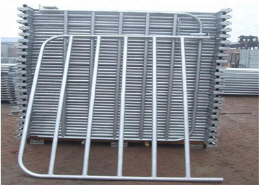 China 4 - 6FT Corral Fence Panels , 6 Rails Galvanized Pipe Horse Paddock Fencing supplier