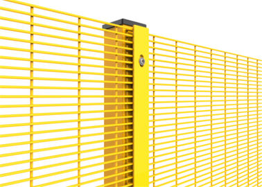 China 76.2*12.7*4mm Anti - Climb Welded Mesh Fencing 358 High Security 2.1m Height supplier
