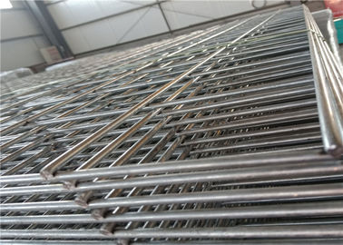 China 2x2 Welded Wire Mesh Fencing Panels , Pre Galvanized Wire Grid Panels 12 Gauge supplier