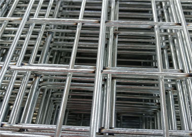 China Sliver Suqare Welded Mesh Fencing , Galvanised Mesh Panels 1/4 Inch supplier