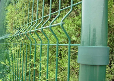China PVC Bending Wire Mesh Fence for Airport 5mm*75mm*75mm*1.8m*3m Panel supplier
