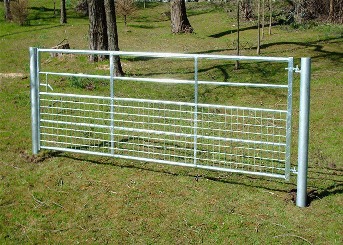 Easy Assembled Cattle Fence Panel Full Welded Connection Galvanized Tube Material