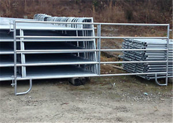 Efficient Handling Corral Fence Panels 8-16ft Width Square Frame For Cattle Yard