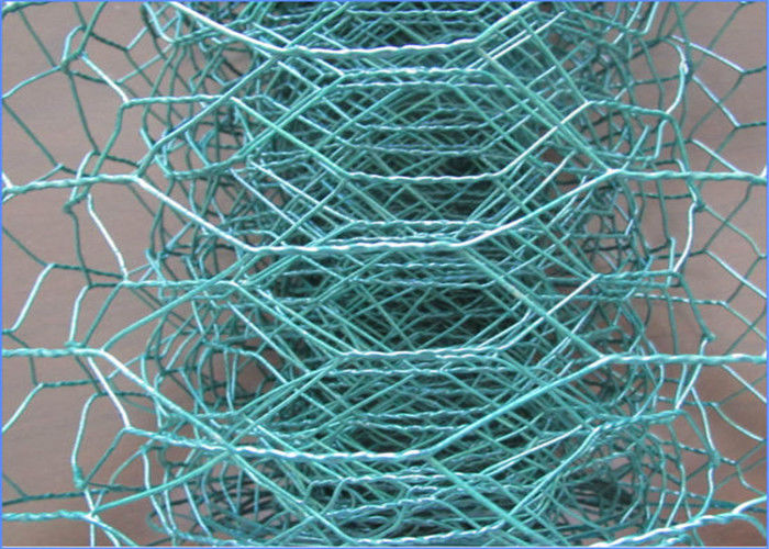 1/2'' Hexagonal Wire Mesh Rust Resistance Mesh Weave Style With Double Edged Wires