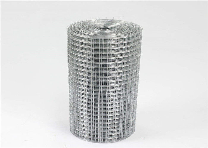 Anti Broken Bird Cage Wire Mesh , Smooth Edge Black Wire Fence Roll Square Hole