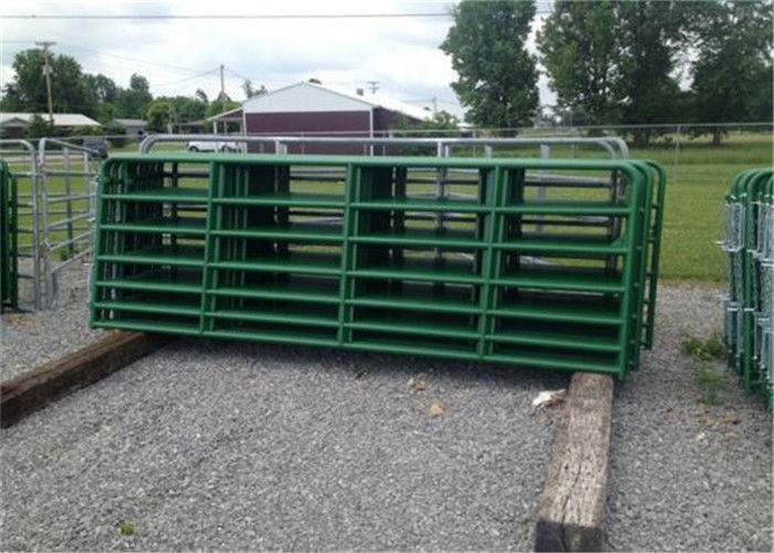 Round Pen Arena Corral Farm Gate Fence , Livestock Fence Panels Powder Coated