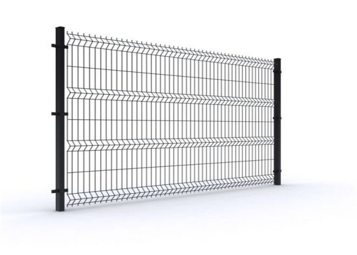 PVC / Powder Coated Welded Wire Mesh Fencing Panels Durable 2000m Length