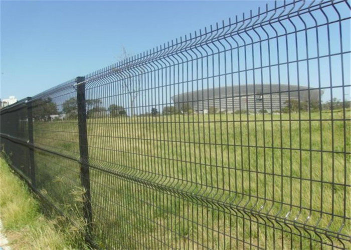 Professional 3d Wire Mesh Panels , Galvanised Mesh Fencing 50*200mm Hole