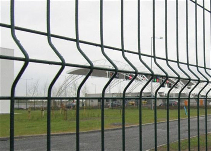 Precision Galavnized Metal Mesh Fence Panels Security For Villa / Highway
