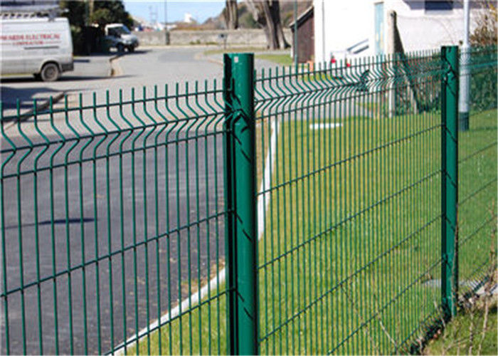 Outdoor Temporary Galvanized Wire Welded Mesh Fence High Security 3-5mm Diameter